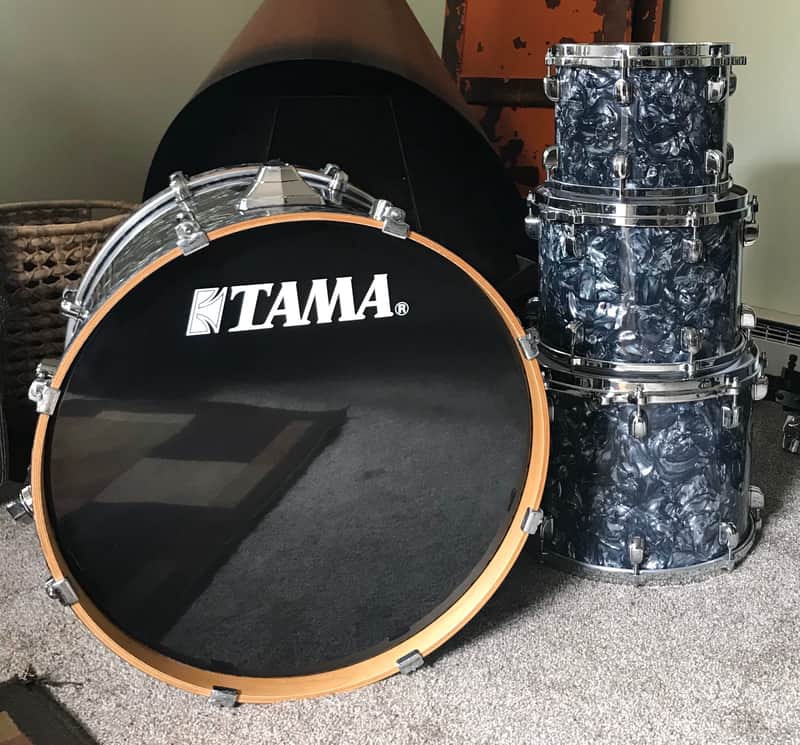 Tama Starclassic performer birch Liquid metal made in Japan image 1