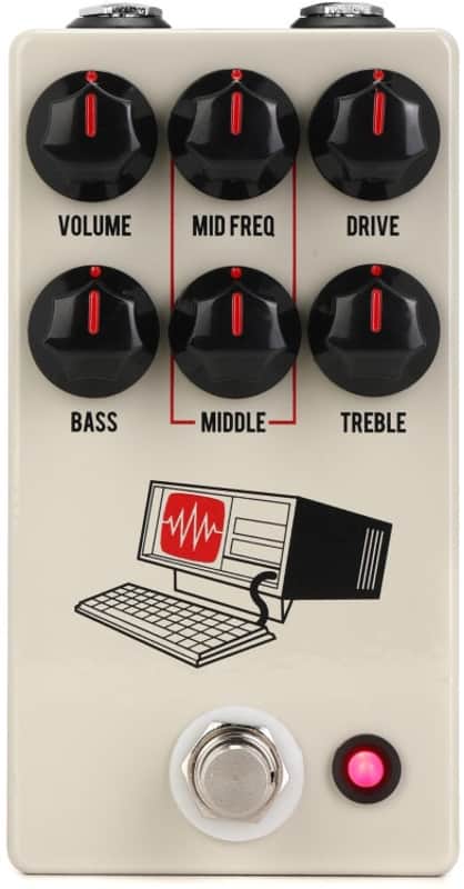 JHS Hard Drive Distortion Pedal - Tan (HardDriveTand1) image 1