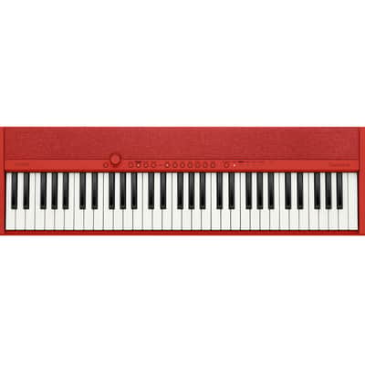 Casio CT-S1 Casiotone 61-Key Keyboard - Red w/ Adjustable Stand image 2