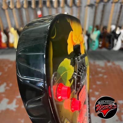Ibanez   1991 Jem 77 Fp Floral Pattern + Har DC Ase True Vintage image 3
