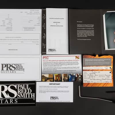 2015 PRS 30th Anniversary Wood Library Custom 24 Quilt 10-Top - Burnt Maple Leaf | USA Limited Edition Satin Flame Maple Neck Ziricote Fretboard 3.4kg | Coa OHSC image 18