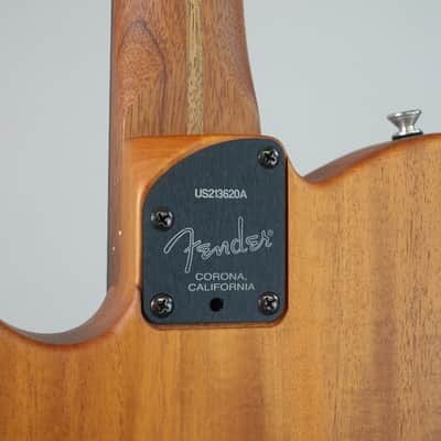 Fender American Acoustasonic Telecaster W/Gig Bag - Black (Used) image 8
