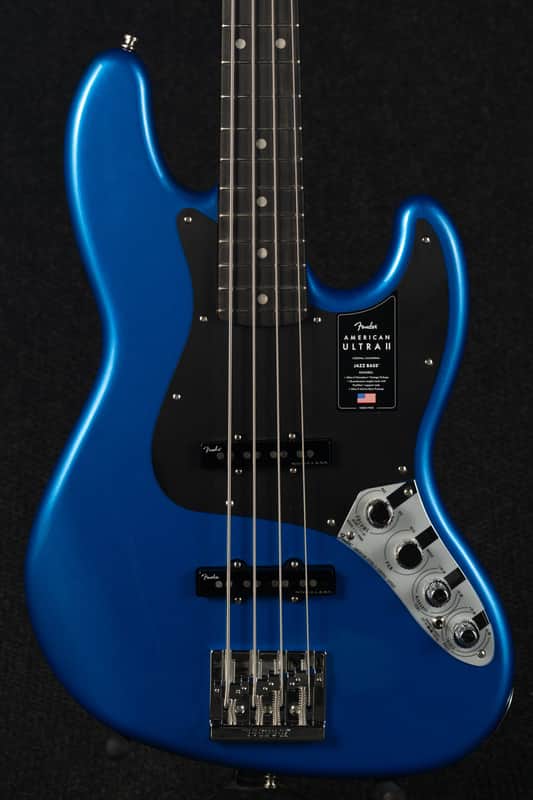 Fender American Ultra II Jazz Bass Noble Blue