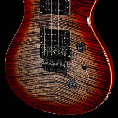 PRS SE Custom 24 Floyd Charcoal Cherry Burst (295) image 1