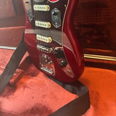 Fender Limited Edition Parallel Universe Series Jaguar Strat 2018 - Candy Apple Red image 3