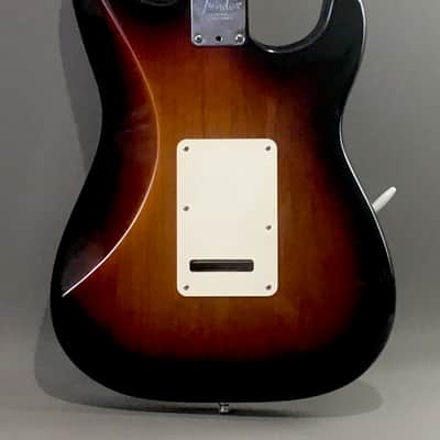 LEFTY! Boutique Custom Warmoth Fender Strat Build Classic Sunburst Tom Delonge Tribute Made in USA 7.4 Lb HSC image 11