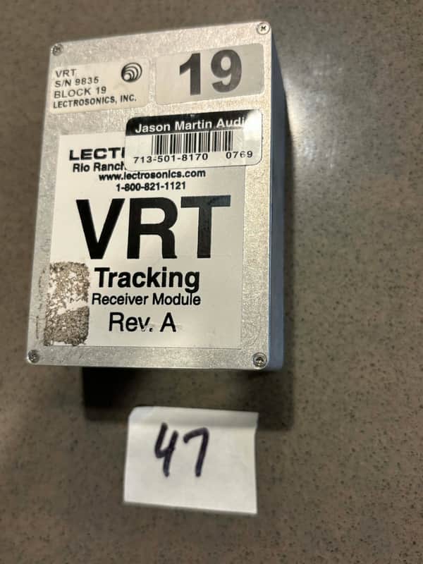 Lectrosonics VRT Tracking Receiver Module Block 19 image 1