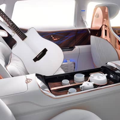 12/6 Strings Acoustic Double Neck, Double Sided Busuyi Double Neck Guitar, Travel Acoustic Guitar image 3