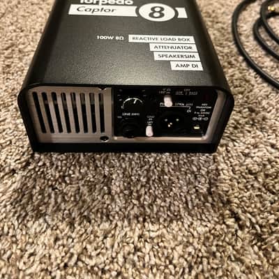Two Notes Torpedo Captor Loadbox/Attenuator/DI - 8 Ohm 2010s - Black image 2