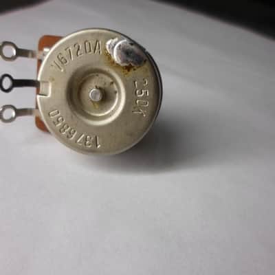 Vintage 1968 pot Fender Stratocaster 250k Potentiometer image 2