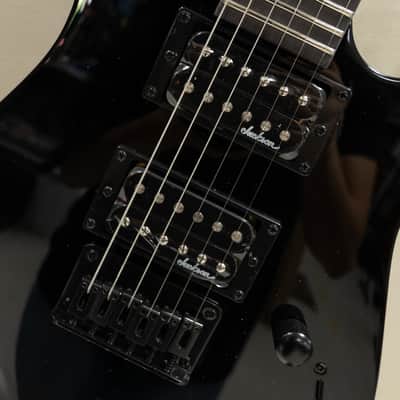 Jackson JS Series JS1X Dinky Minion with Amaranth Fretboard 2018 - 2020 Gloss Black image 2