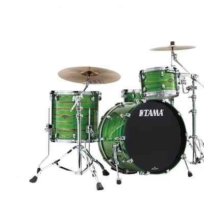 Tama WBS32RZS-LSO Starclassic Walnut/Birch Lacquer Shell Kit 3 pcs - Lacquer Shamrock Oyster/Chrome HW image 19