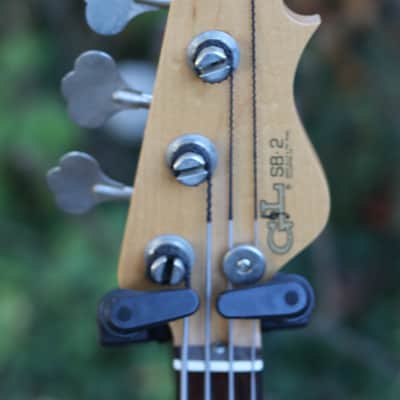 G&L bass SB-2 1982 - blue image 2