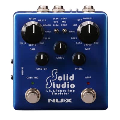 NUX Solid Studio IR Loader and Power Amp Simulator Pedal image 2