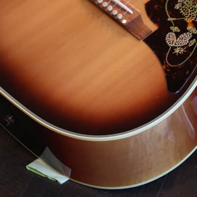 2021 Epiphone FT-110 Frontier (Gibson Montana) Acoustic Guitar Sunburst + OHSC image 5