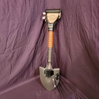 Don't Fret Guitars Short 3 String Slide Shovel Guitar #115 image 1