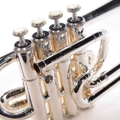 Yamaha YTR-6810S Piccolo Trumpet Silver USED image 2