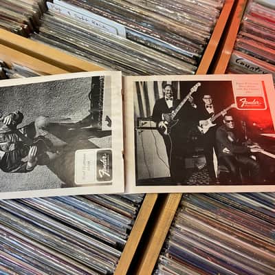 Fender Album of the Stars catalogue book Hendrix, Bob Dylan image 4