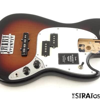 Fender Player II Mustang Bass PJ LOADED BODY Precision J Offset Sunburst $30 OFF image 1