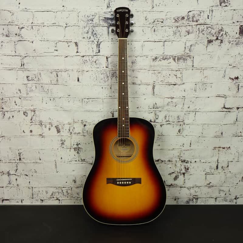 2009 Great Divide LD-2-SB Dreadnought Acoustic Guitar – Vintage Sunburst
