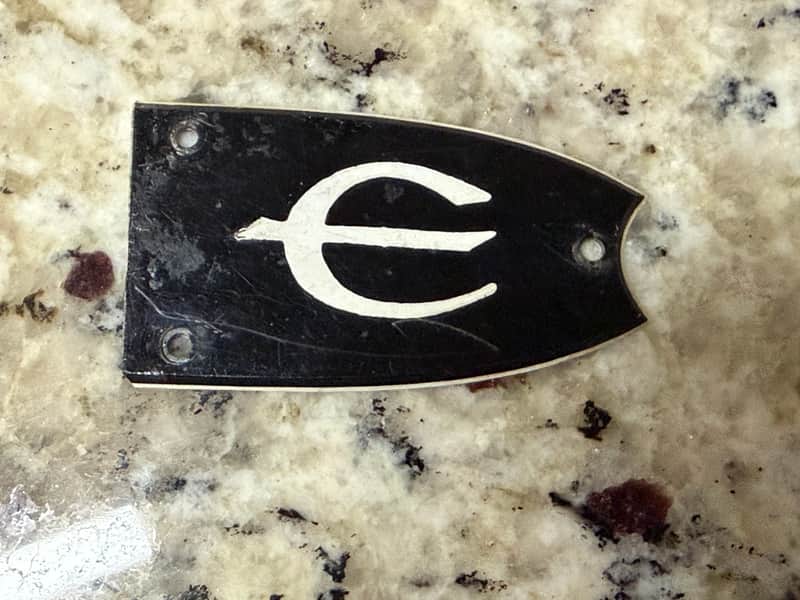 Epiphone Truss Rod Cover 70s image 1
