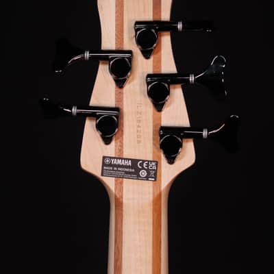 Yamaha TRBX605FM 5-String Electric Bass Guitar, Matte Amber image 10