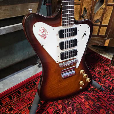 1966 Gibson Firebird III Tobacco Sunburst image 4