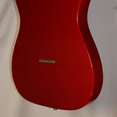 Fender American Standard Telecaster Red Finish Maple Fingerboard electric guitar used 1992 image 8