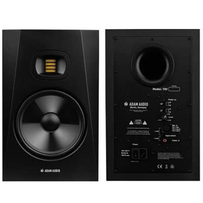 ADAM AUDIO T8V 180w Total Active Ribbon Tweeter Studio Reference Monitor Pair image 1