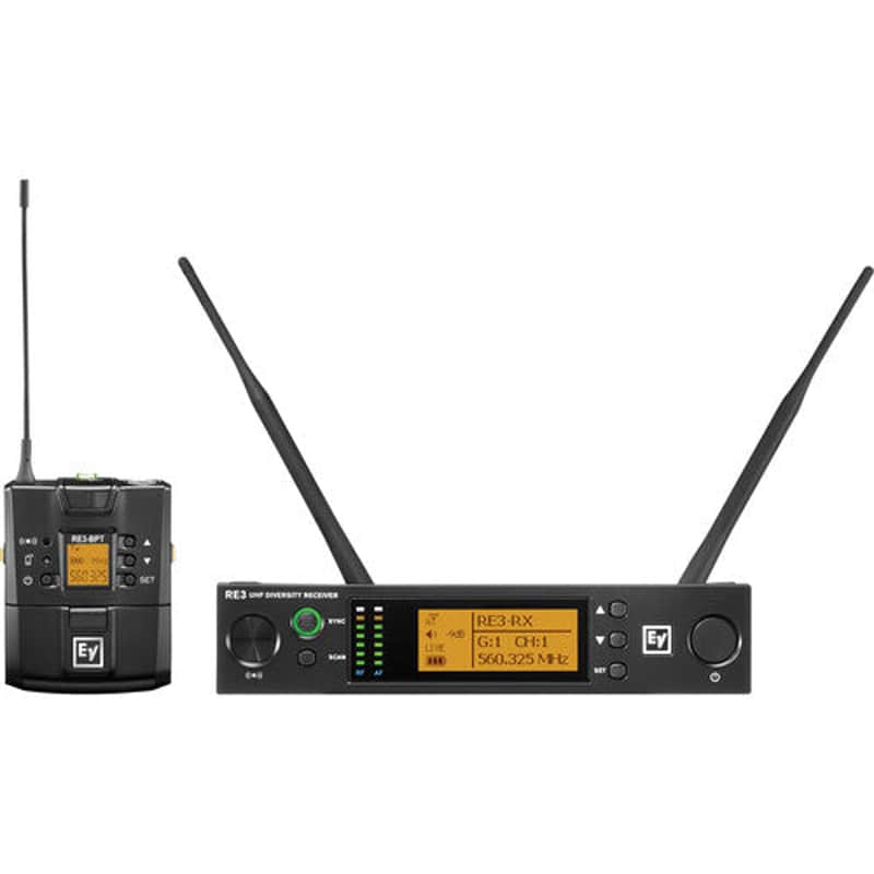 Electro-Voice RE3-BPKRSB-6M Wireless Bodypack System for RSB-2 - 653-663MHz image 1