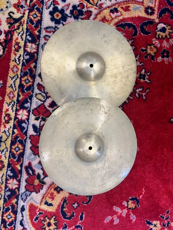 Zanchi Vibra Cymbals 12” Hi hat pair 403/425g image 1