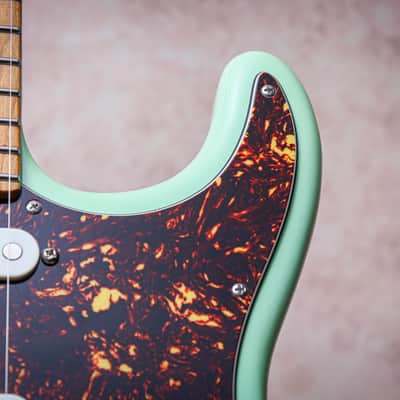 TOM ANDERSON USA Guitar Works Icon Classic "Surf Green + Maple" (2022) image 9