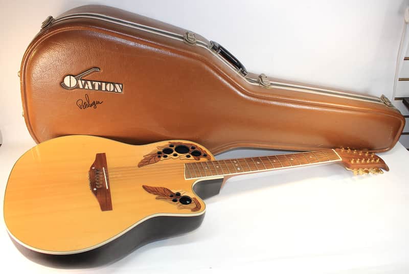 Ovation Celebrity Deluxe CS245 12 String • Natural • HSC | Reverb