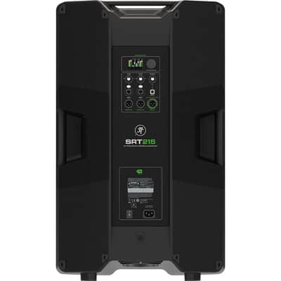 Mackie SRT215 15″ 1600W Powered Speaker w/ Bluetooth, Speaker Stand, (2) XLR Cables, SV100 Mic Bundle image 5