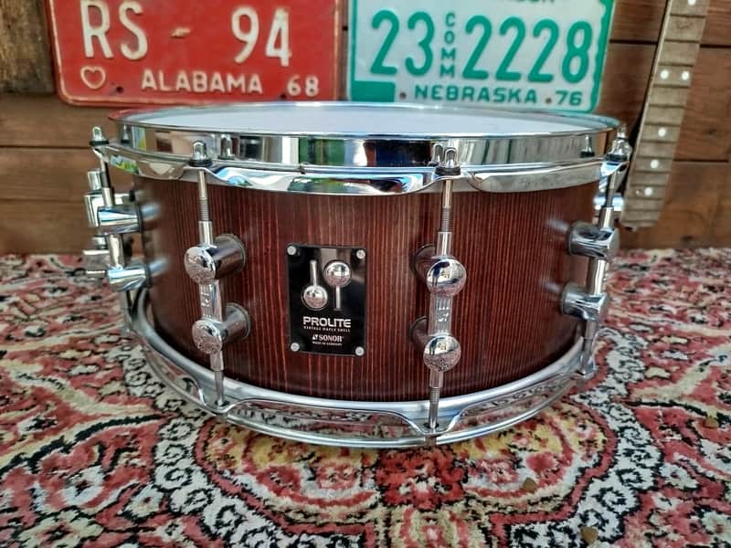 SONOR Pro Lite Vintage Maple 14"x6" snare drum. image 1