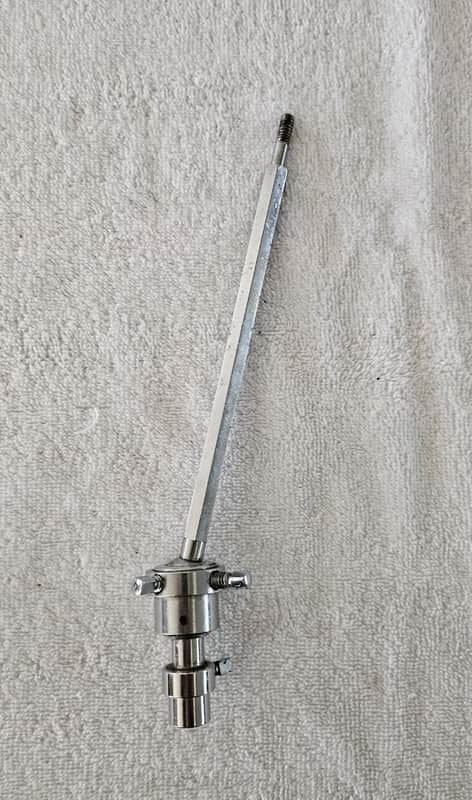1960s Rogers 7" Hex Cymbal Holder w/ No. 325R Swiv-O-Matic Extension Cymbal Arm image 1
