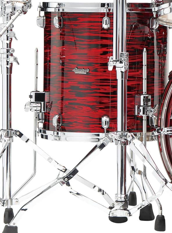 Tama MRF1614-ROY Starclassic Maple Duracover Wrap Floor Tom 16 - Red Oyster image 1