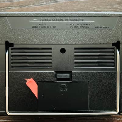 Fender Mini '65 Twin Amp Black image 3