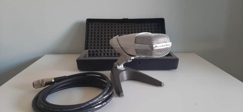 Sennheiser MD 421-HL Cardioid Dynamic Microphone 1960s - 1970s - White image 1