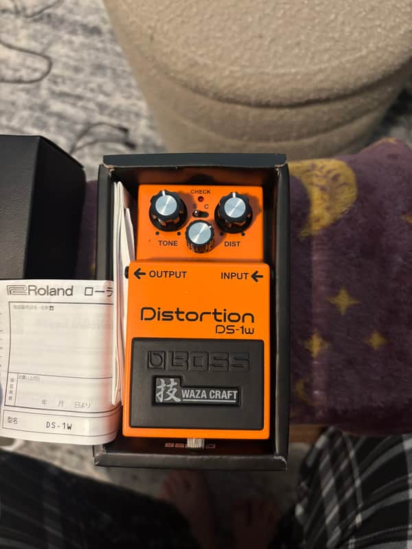 Boss DS-1W Distortion Waza Craft 2022 - Present - Orange image 1