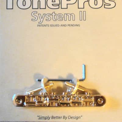 AVR2-G TonePros ABR1 Replacement Tune-O-Matic Bridge, Gold Finish image 1