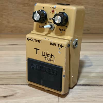 Boss T Wah 1980-1981 - made in Japan Black Label early serial number auto Wah image 4