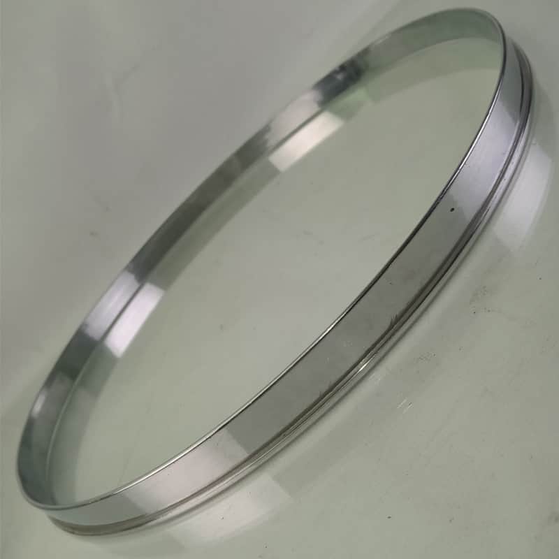 Gretsch 13" Single-Flange COB Broadkaster Tom Drum Batter Rim/Hoop Chrome-Brass image 1