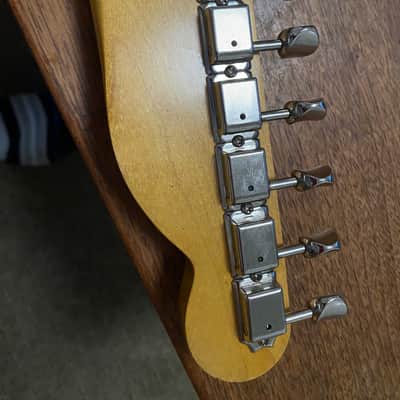Warmoth Telecaster Neck reverse with tuners image 9