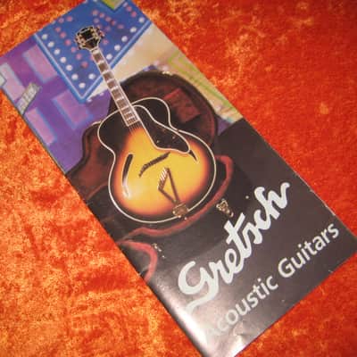 Gretsch Acoustic Guitar Catalog from 1992 image 1