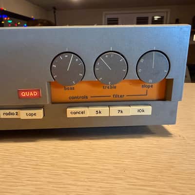 Quad 33 Control Unit + Quad FM 2 Stereo Tuner + Quad 303 Power Amp Serviced Rare image 12
