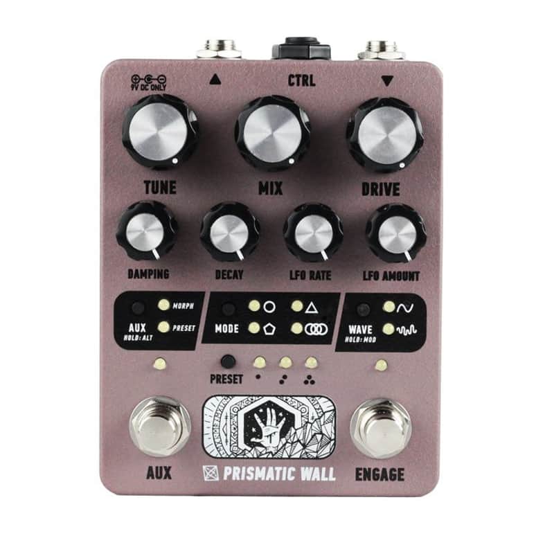 Electronic Audio Experiments Prismatic Wall Reverb Pedal - Sympathetic String Resonator image 1