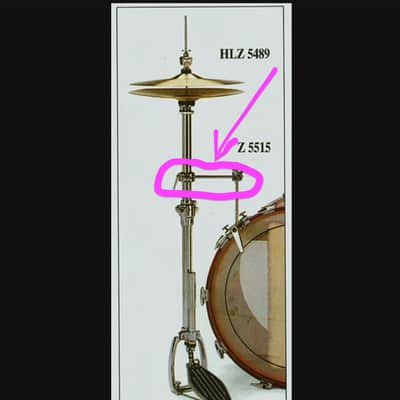 Sonor Hihat to Bass Drum Attachment Bracket Part - Vintage image 12