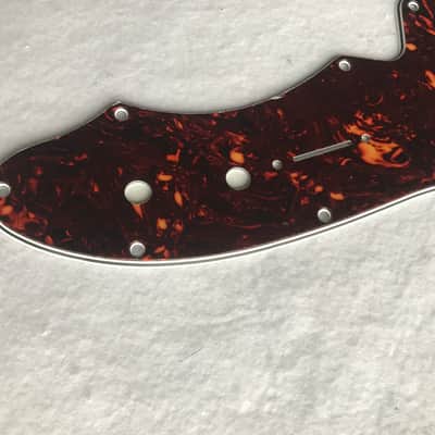 For Fender US Telecaster Thinline/Tele 69 PAF Guitar Pickguard,4 Ply Brown Tortoise image 3