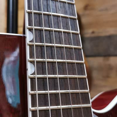 Gretsch G6119T Players Edition Tennessee Rose MIJ - Rosewood Fingerboard, Dark Cherry Stain image 12